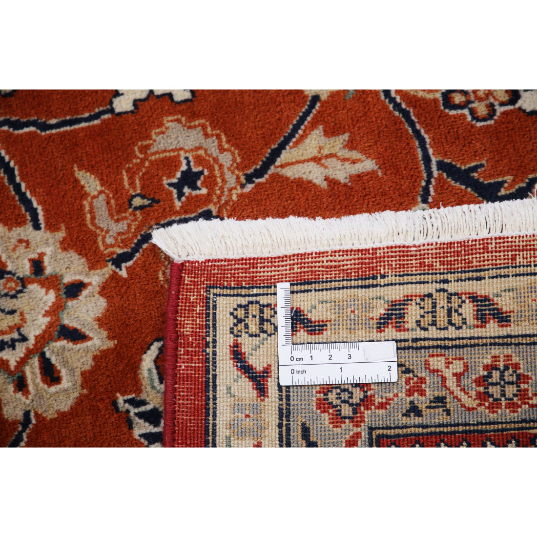 Alfombra oriental anudada a mano de lana fina Heritage - 8'5'' x 9'3''