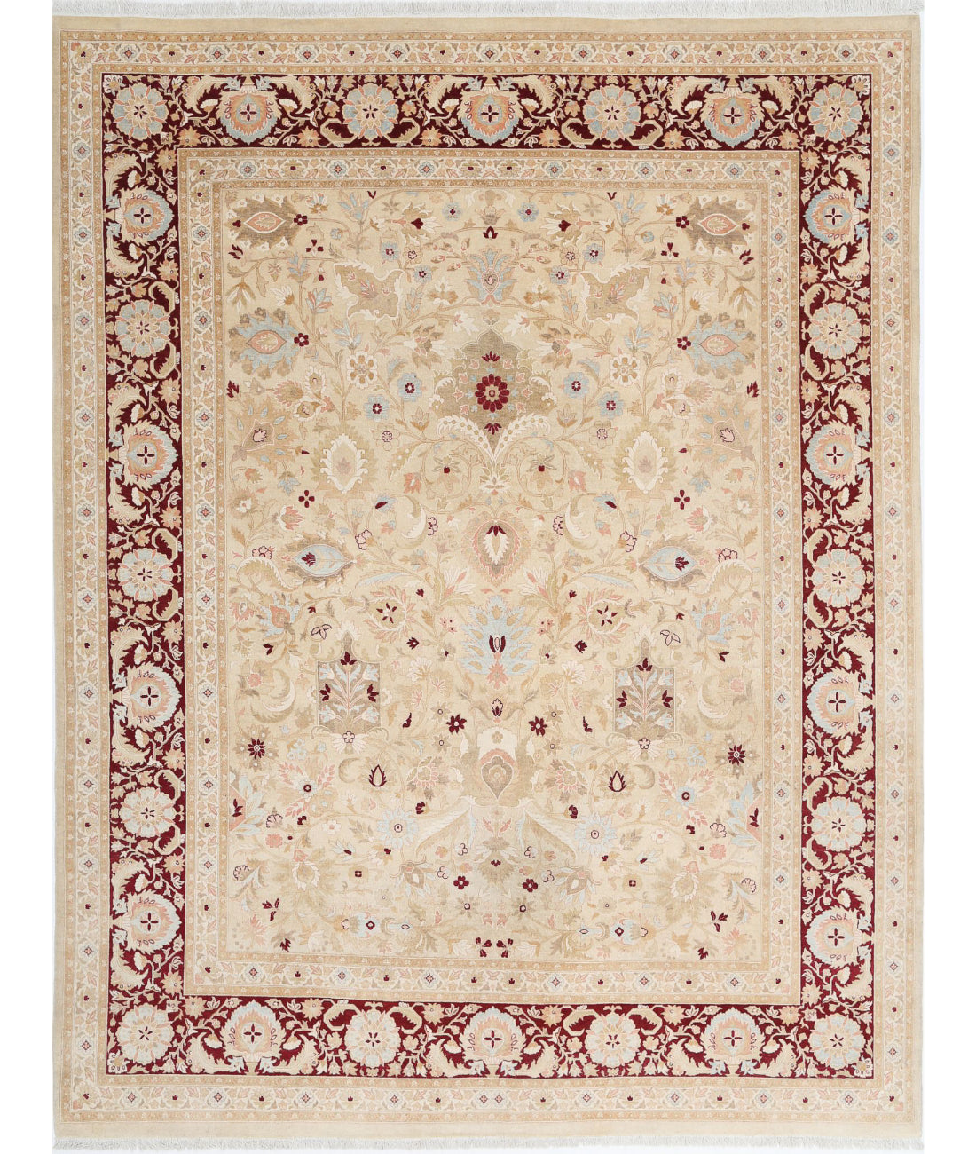Hand Knotted Heritage Fine Oriental Wool Rug - 8'1'' x 10'5''