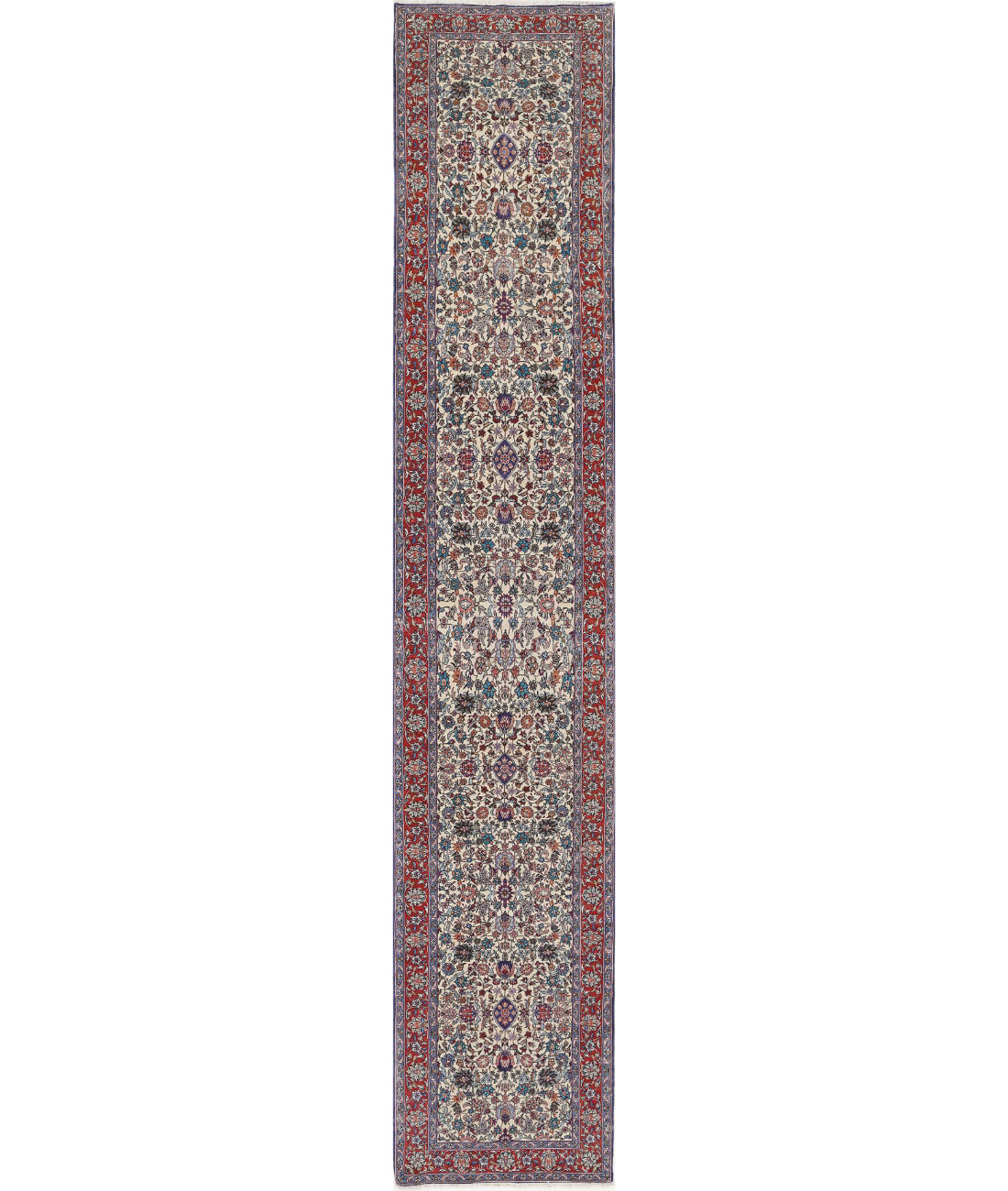 Hand Knotted Heritage Fine Oriental Wool Rug - 2'8'' x 14'3''