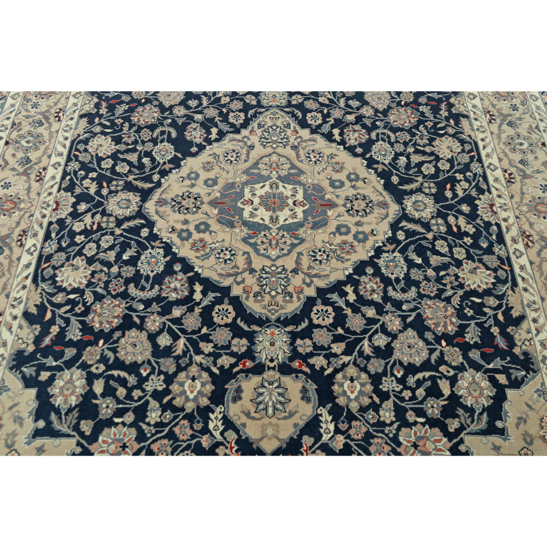 Alfombra de lana oriental fina anudada a mano - 5'11'' x 8'10''