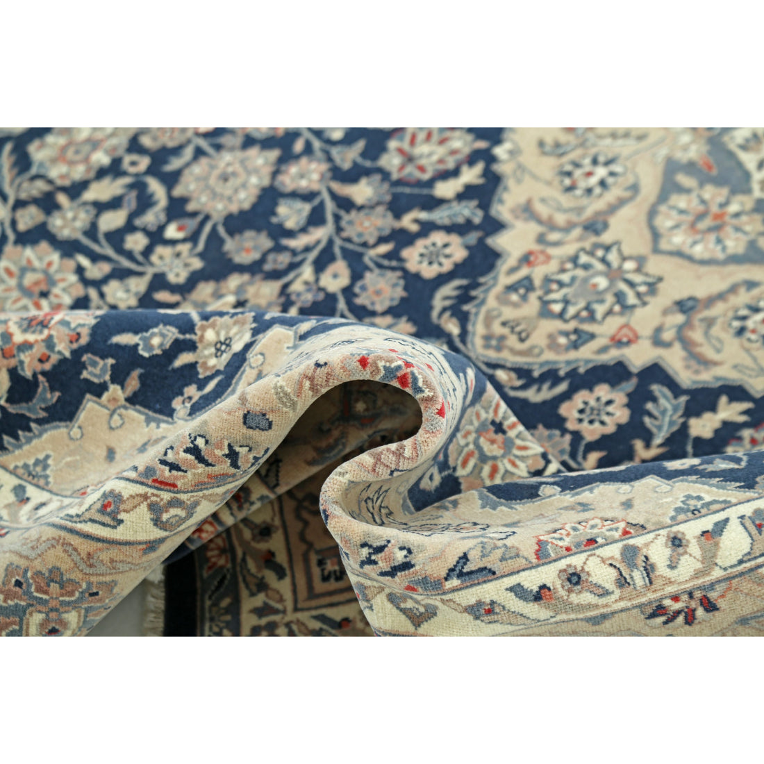 Alfombra de lana oriental fina anudada a mano - 5'11'' x 8'10''