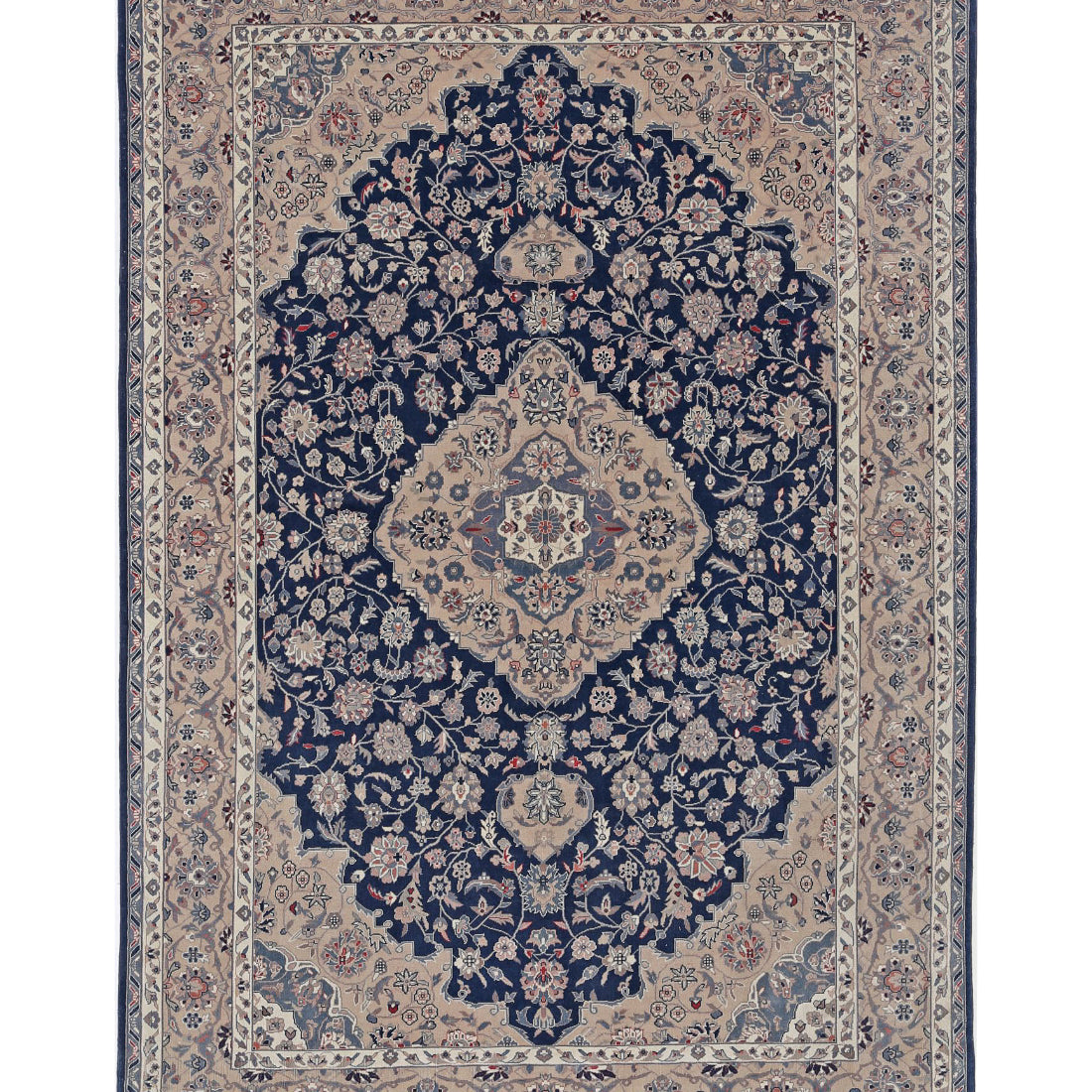 Alfombra de lana oriental fina anudada a mano - 5'11'' x 8'10''