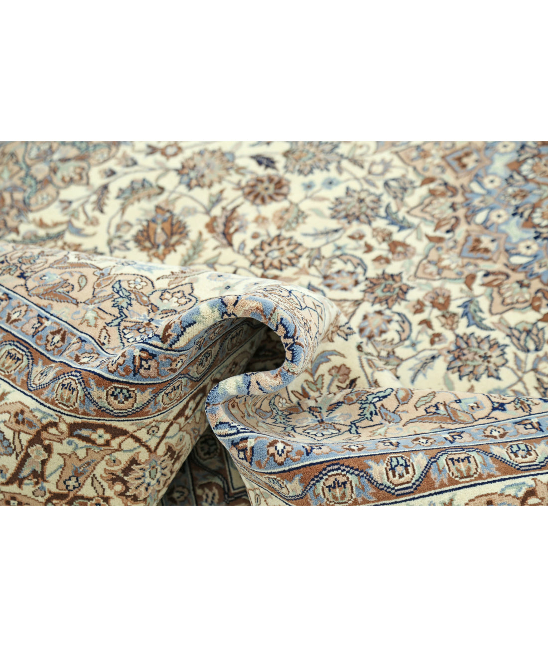 Hand Knotted Heritage Fine Persian Style Wool Rug - 5'11'' x 9'0'' 5'11'' x 9'0'' (178 X 270) / Ivory / Ivory