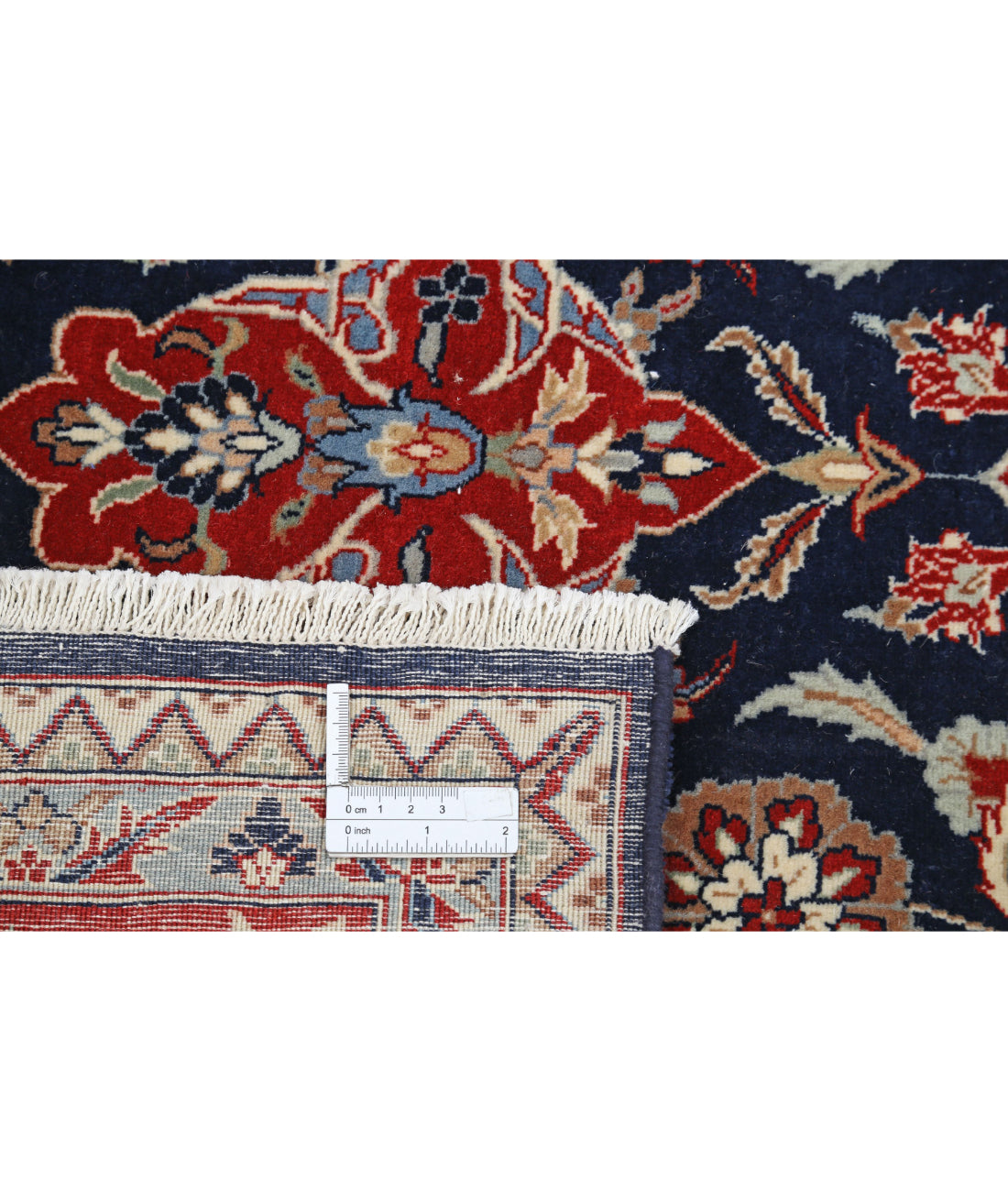 Hand Knotted Heritage Fine Persian Style Wool Rug - 6'0'' x 9'0'' 6'0'' x 9'0'' (180 X 270) / Blue / Red