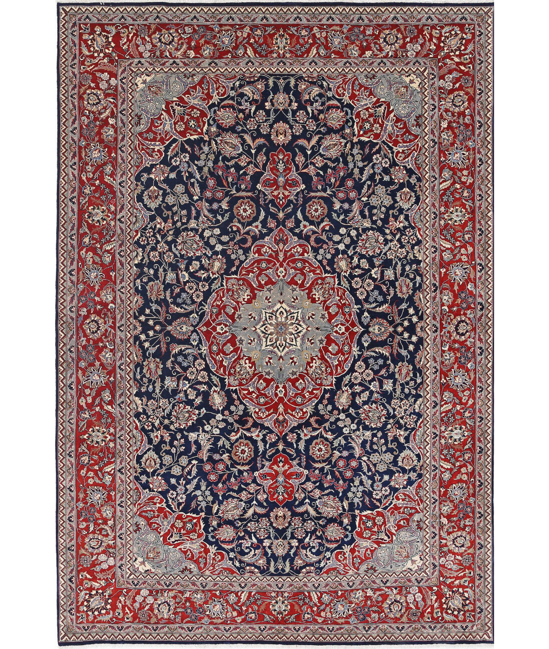 Hand Knotted Heritage Fine Oriental Wool Rug - 6'0'' x 9'0''