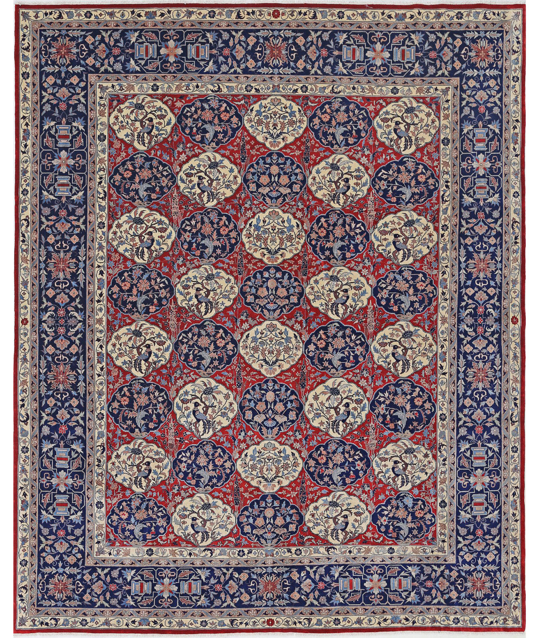 Hand Knotted Heritage Fine Oriental Wool Rug - 8'1'' x 10'0''