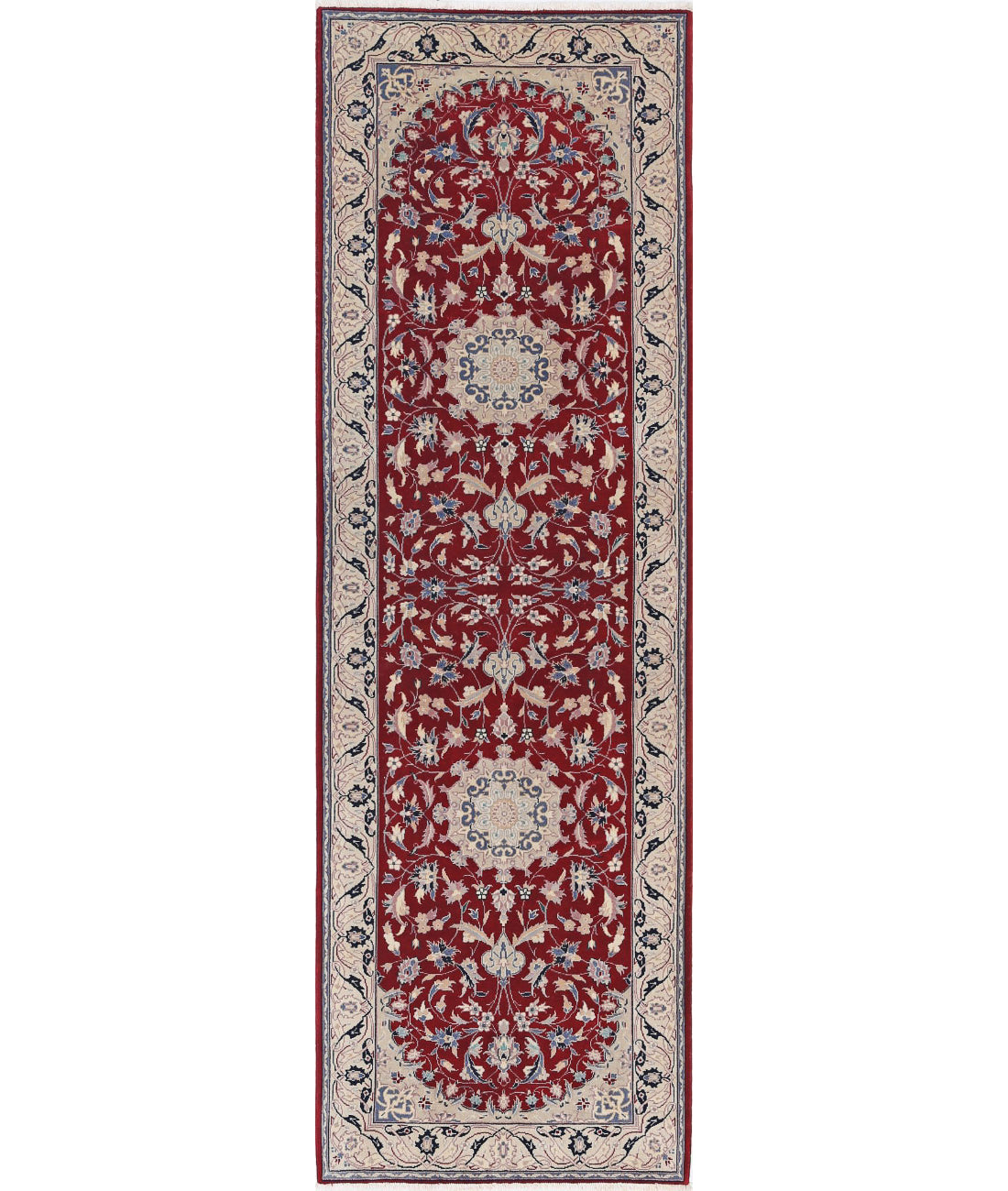 Hand Knotted Heritage Oriental  Wool Rug - 2'6'' x 7'11''
