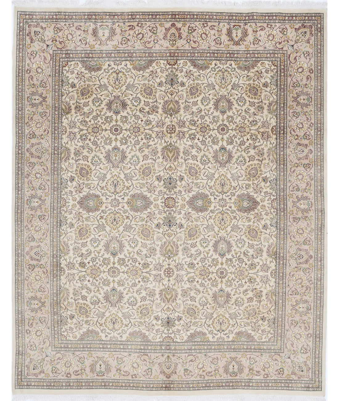 Hand Knotted Heritage Oriental  Wool Rug - 8&#39;1&#39;&#39; x 10&#39;1&#39;&#39;