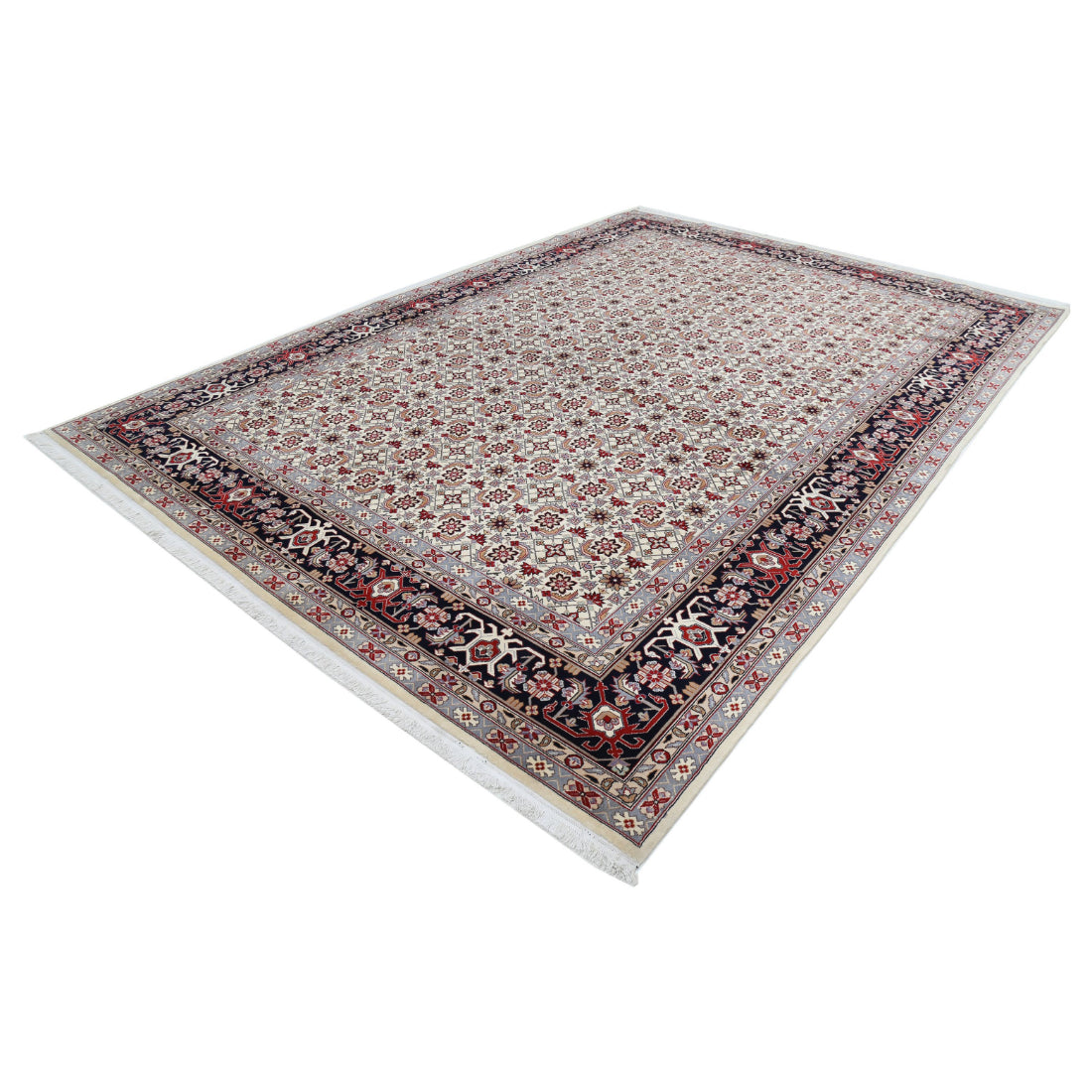 Alfombra de lana oriental anudada a mano - 8'3'' x 11'5''