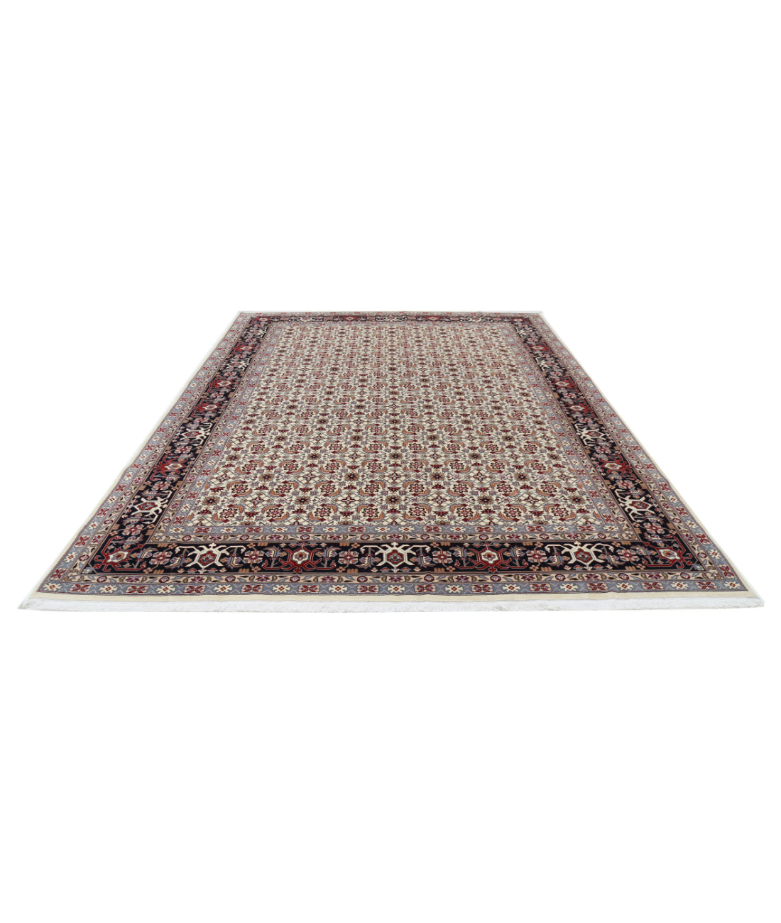 Alfombra de lana oriental anudada a mano - 8'3'' x 11'5''