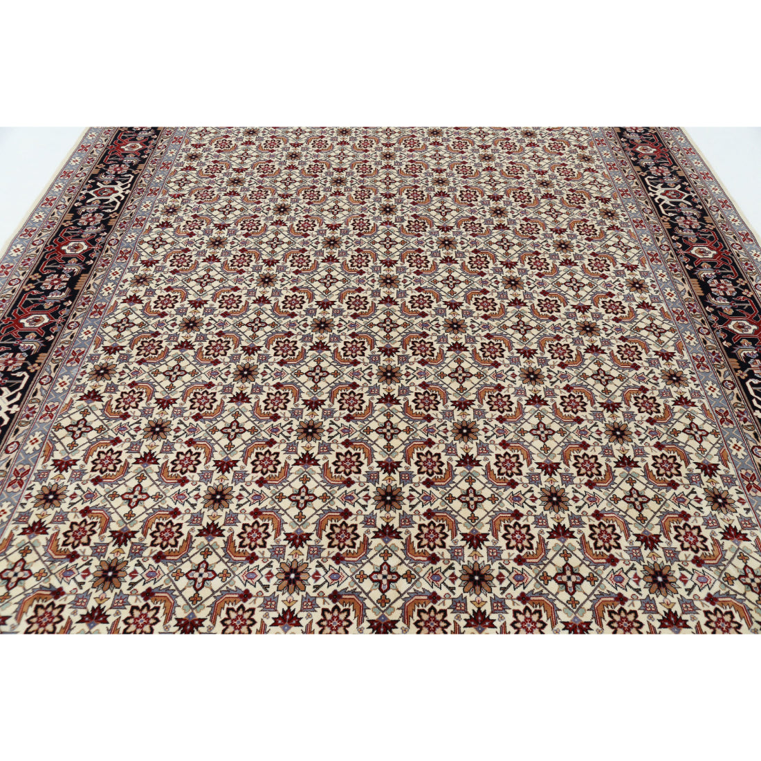 Alfombra de lana oriental anudada a mano - 8'3'' x 11'5''