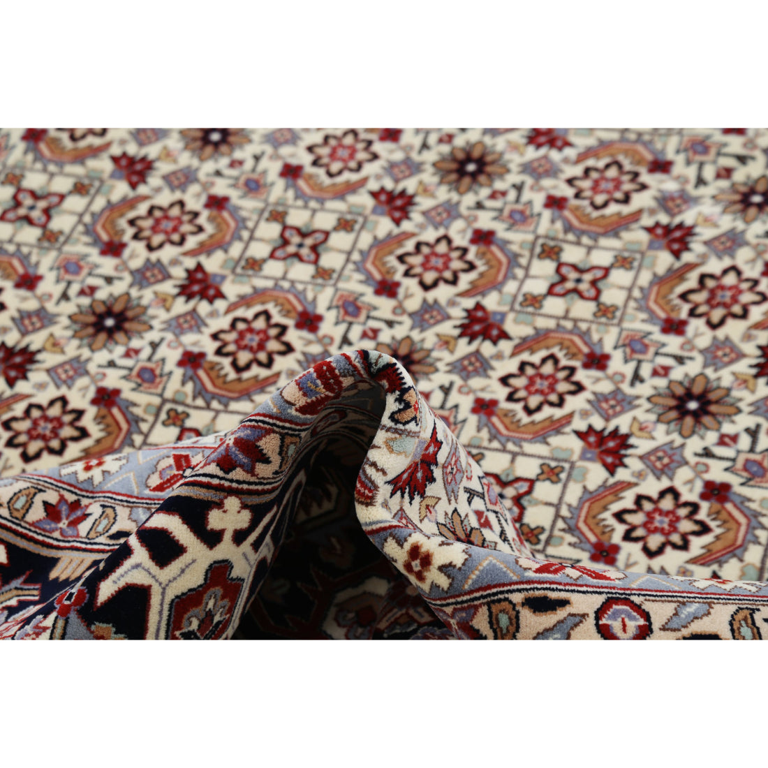 Alfombra de lana oriental anudada a mano - 8'3'' x 11'5''