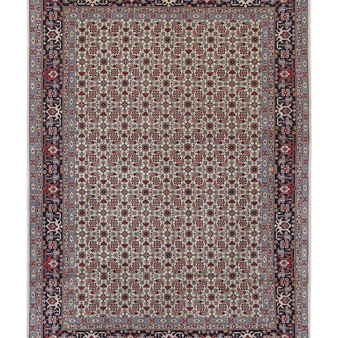 Alfombra de lana oriental anudada a mano - 8'3'' x 11'5''