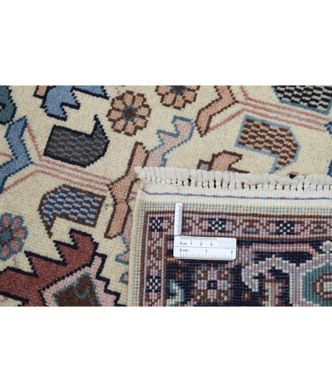 Hand Knotted Heritage Oriental  Wool Rug - 2'8'' x 13'7''