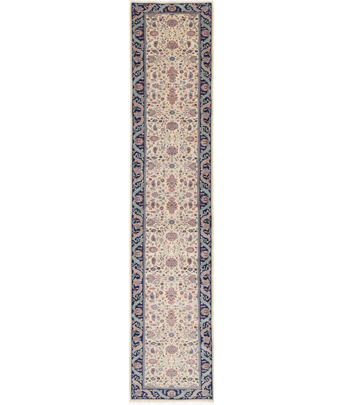 Hand Knotted Heritage Oriental  Wool Rug - 2&#39;7&#39;&#39; x 13&#39;9&#39;&#39;