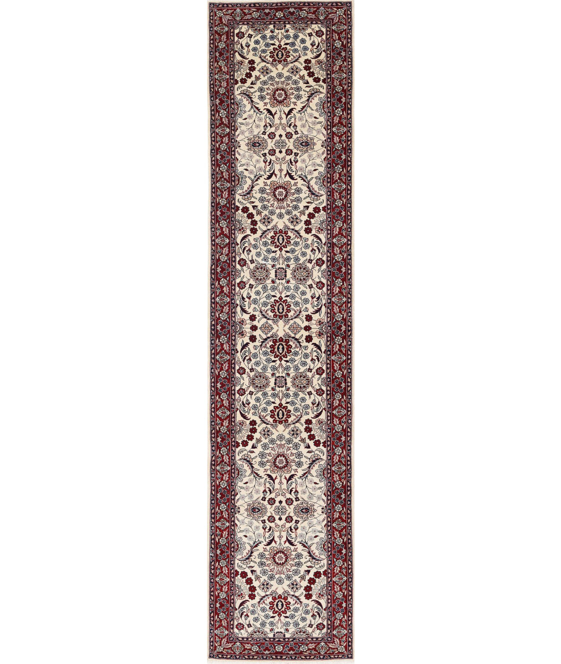 Hand Knotted Heritage Oriental  Wool Rug - 2&#39;6&#39;&#39; x 12&#39;0&#39;&#39;