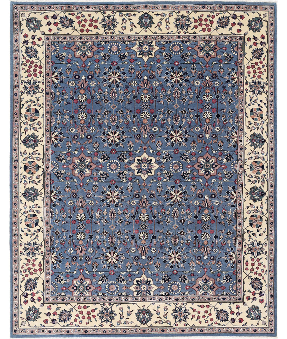 Hand Knotted Heritage Oriental  Wool Rug - 8'1'' x 10'1''