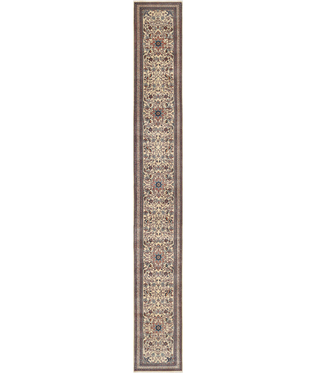 Hand Knotted Heritage Oriental  Wool Rug - 2'6'' x 19'10''