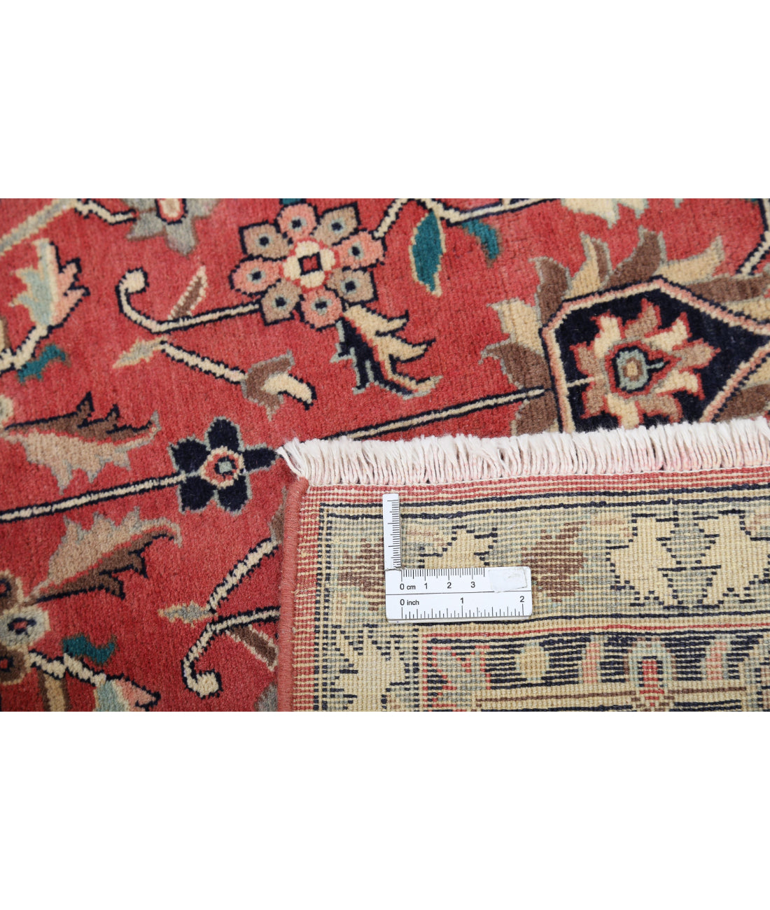 Hand Knotted Heritage Oriental  Heriz Wool Rug - 6'0'' x 8'11''