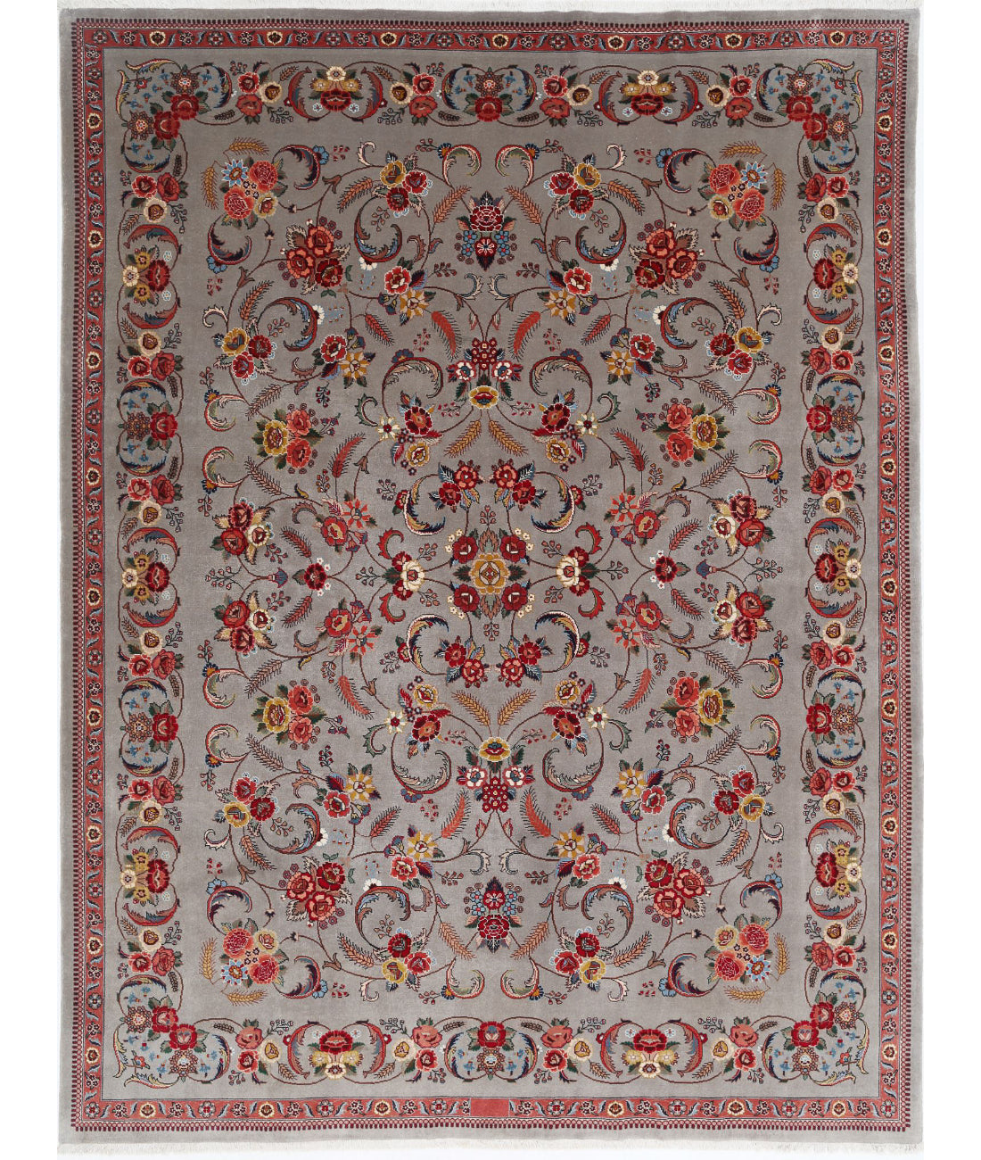 Hand Knotted Heritage Oriental  Wool Rug - 8'6'' x 11'3''