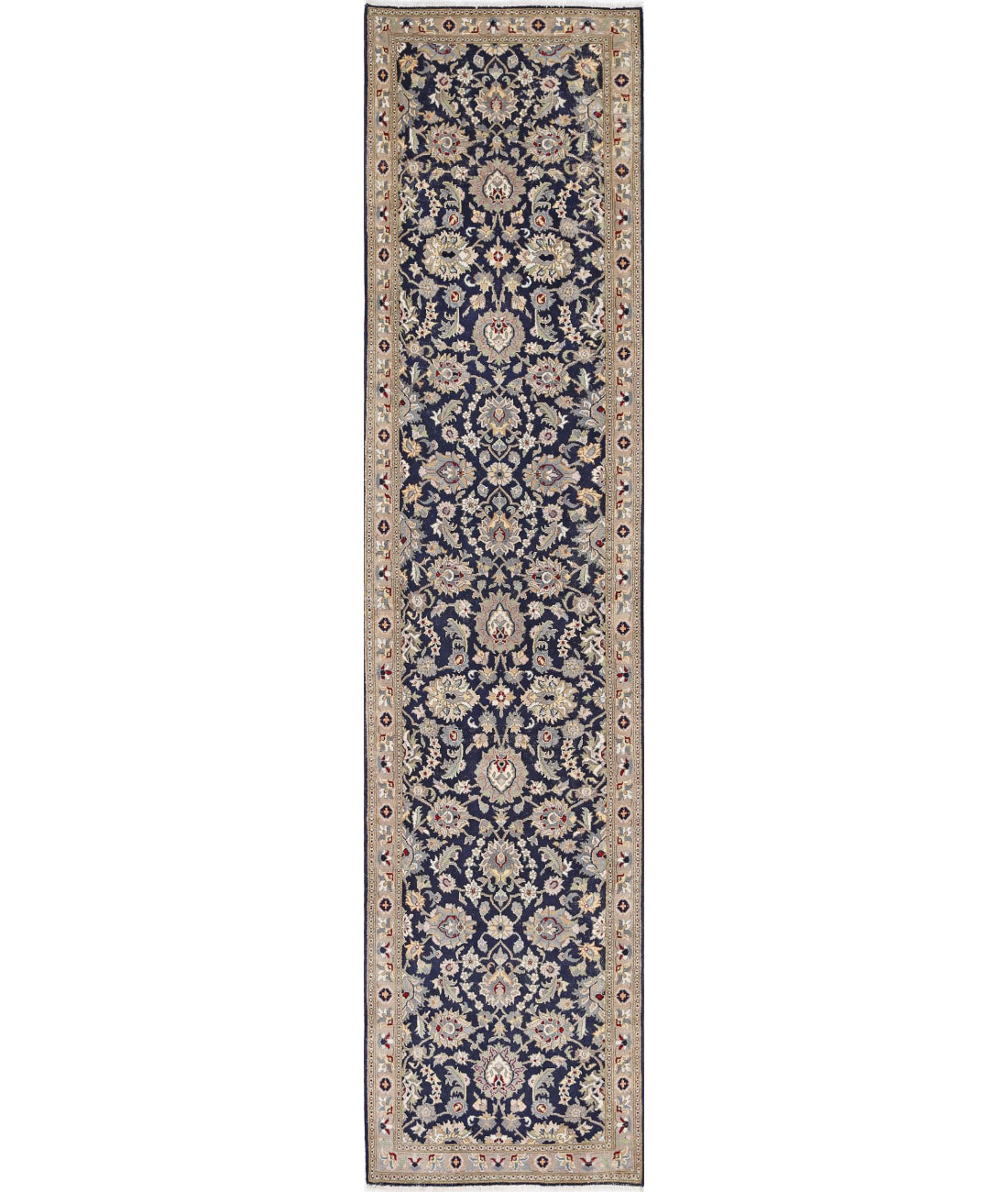 Hand Knotted Heritage Oriental  Wool Rug - 2&#39;7&#39;&#39; x 11&#39;1&#39;&#39;