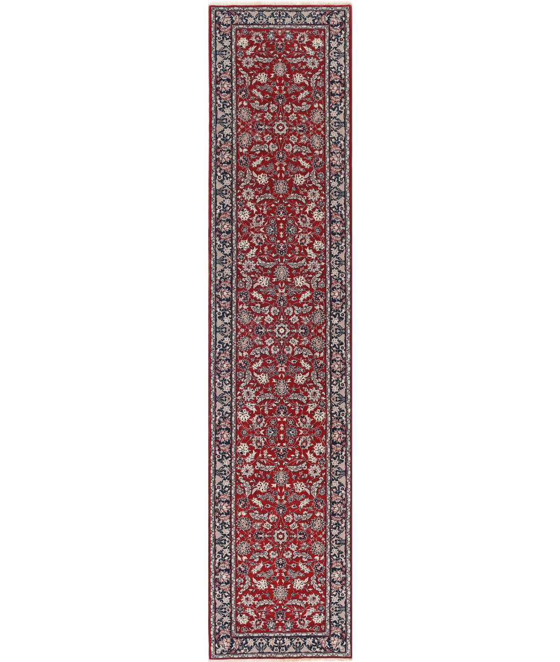 Hand Knotted Heritage Oriental  Wool Rug - 2&#39;6&#39;&#39; x 12&#39;1&#39;&#39;
