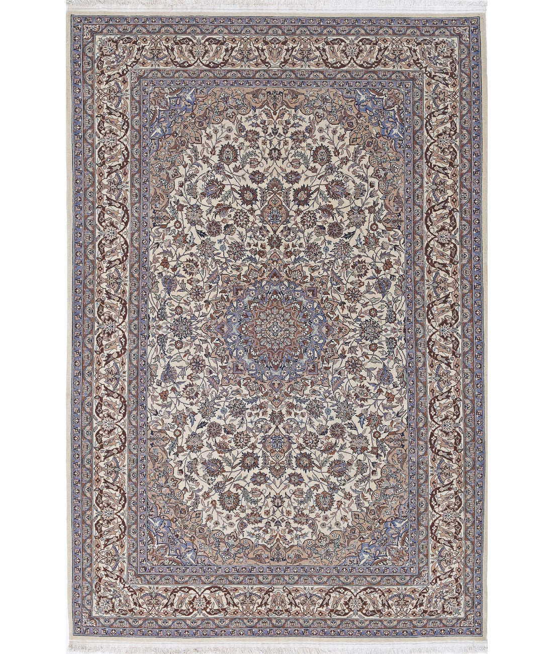 Hand Knotted Heritage Oriental  Wool Rug - 5'11'' x 9'0''