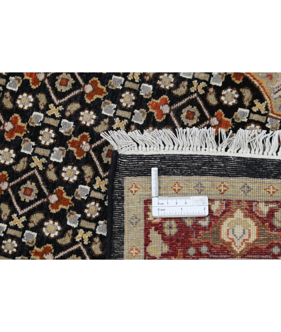 Hand Knotted Heritage Oriental  Wool & Silk Rug - 2'6'' x 15'8''
