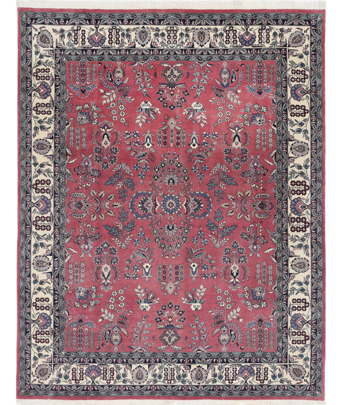 Hand Knotted Heritage Oriental  Wool Rug - 8'2'' x 10'2''
