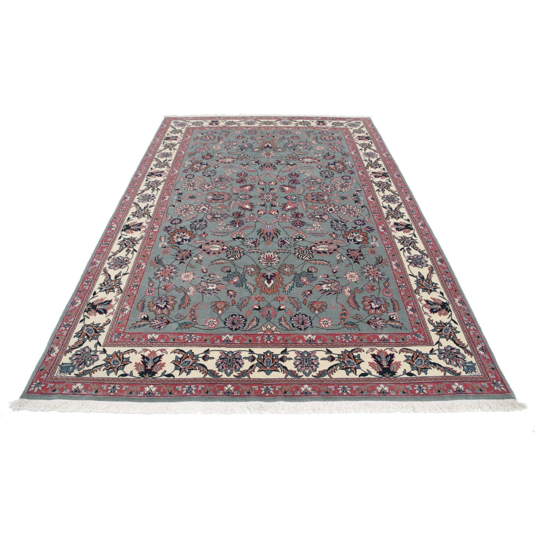 Alfombra de lana oriental anudada a mano - 188 x 272 cm