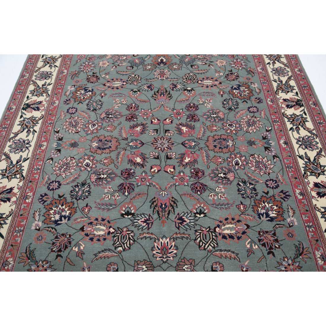 Alfombra de lana oriental anudada a mano - 188 x 272 cm