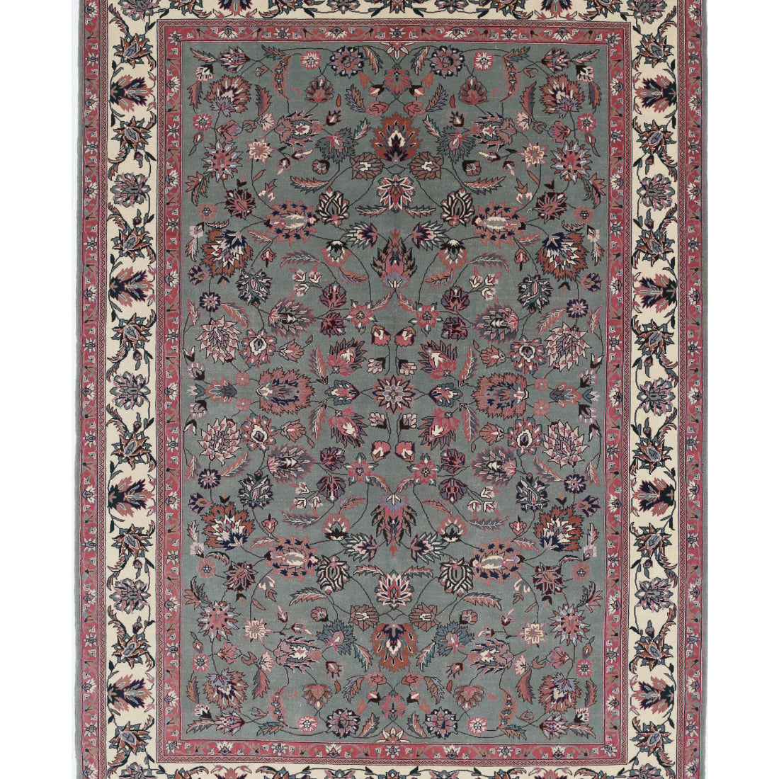 Alfombra de lana oriental anudada a mano - 188 x 272 cm