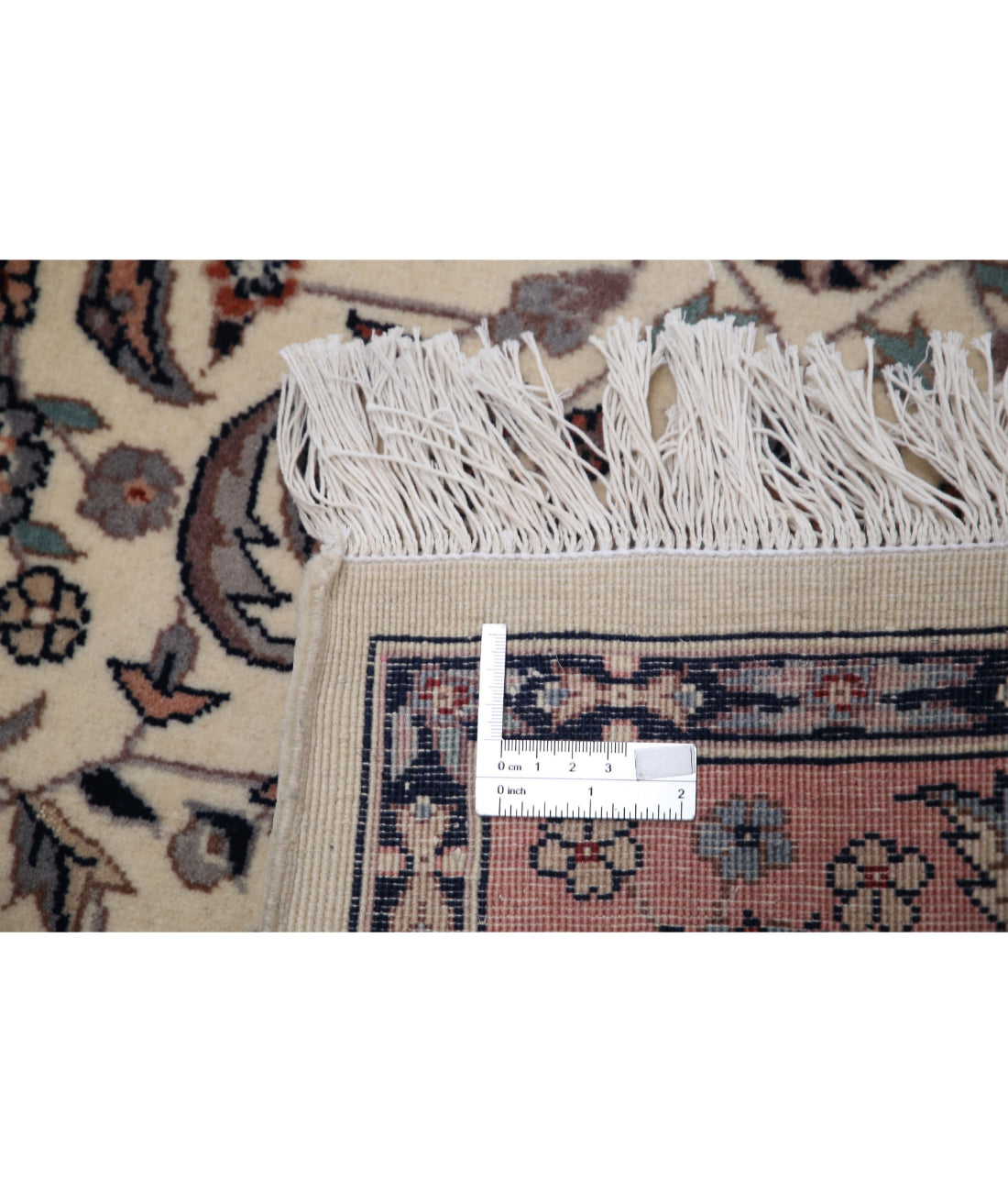 Hand Knotted Heritage Oriental  Wool Rug - 4'2'' x 6'1''