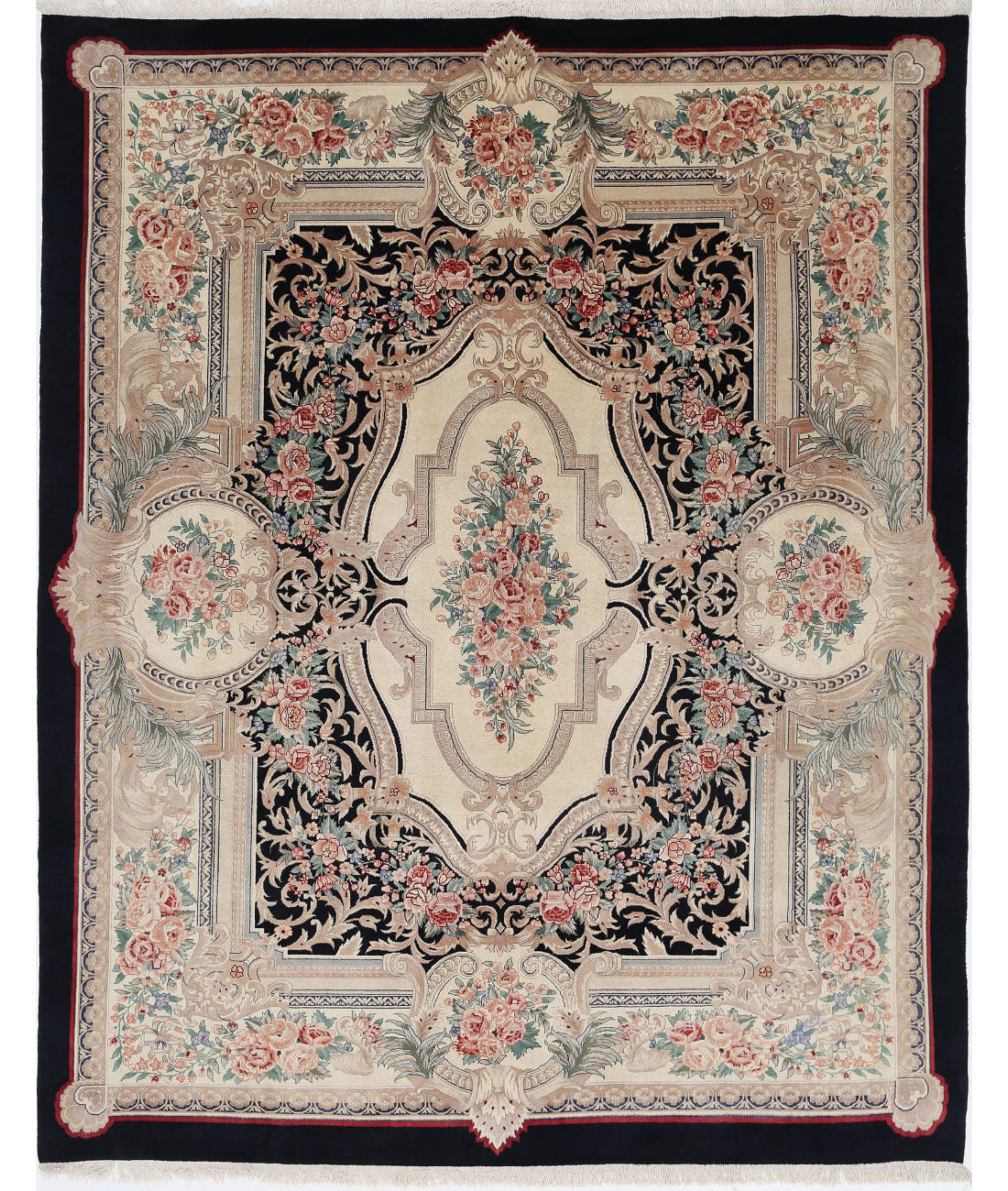 Hand Knotted Heritage Fine Oriental Wool Rug - 8'0'' x 9'10''