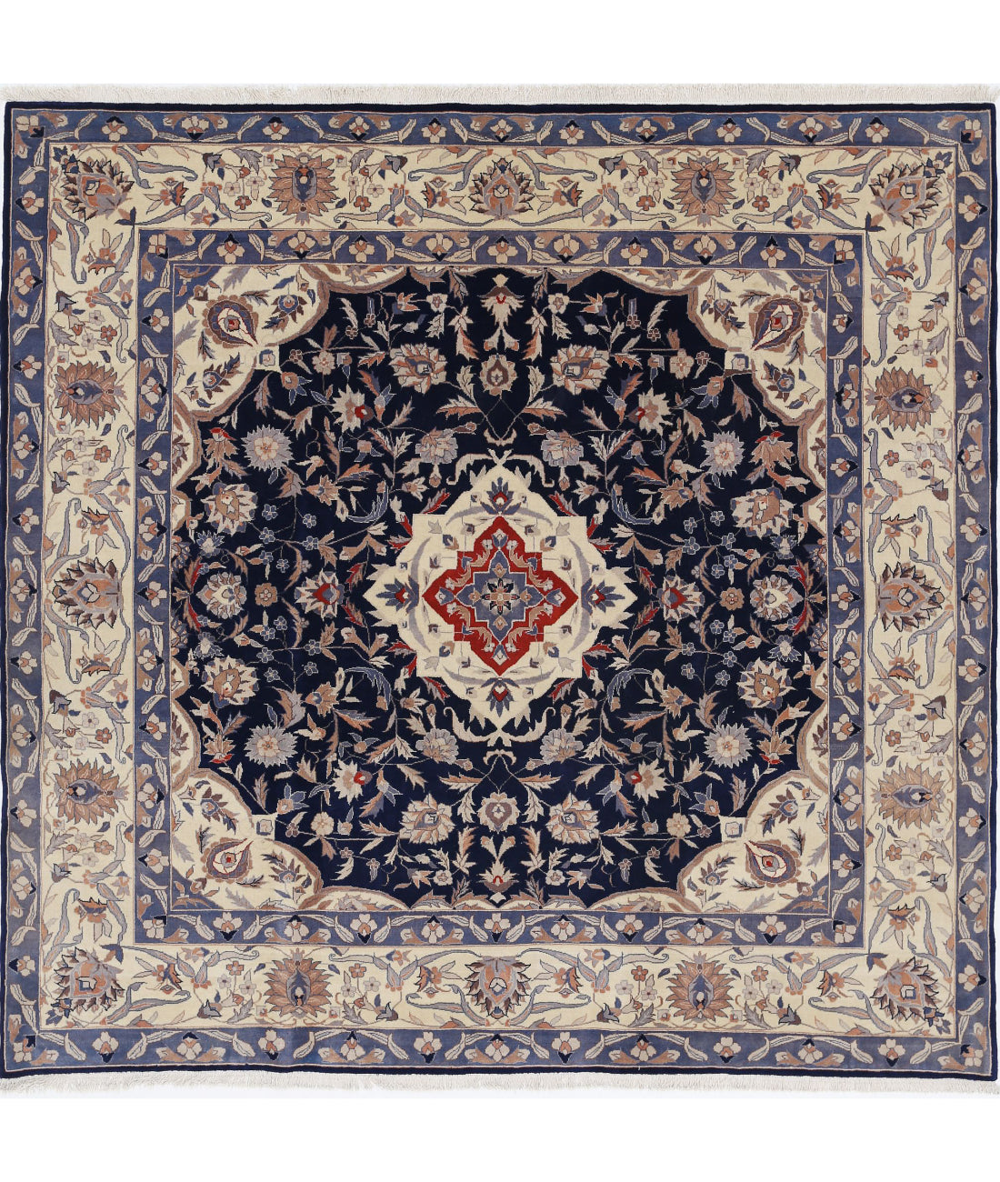 Hand Knotted Heritage Fine Oriental Wool Rug - 5'11'' x 6'3''