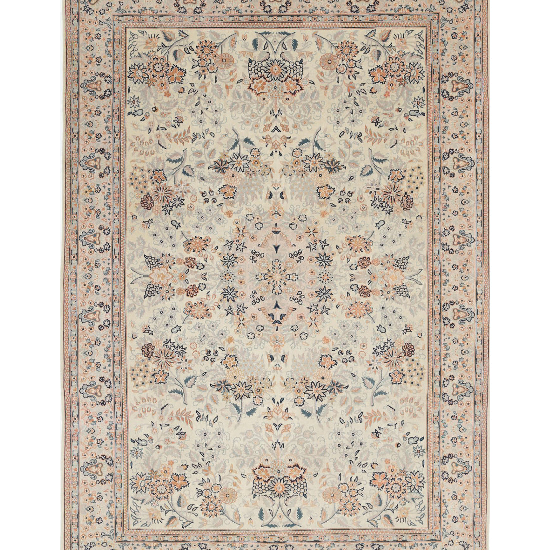 Alfombra de lana oriental fina anudada a mano Heritage - 1,83 m x 2,74 m