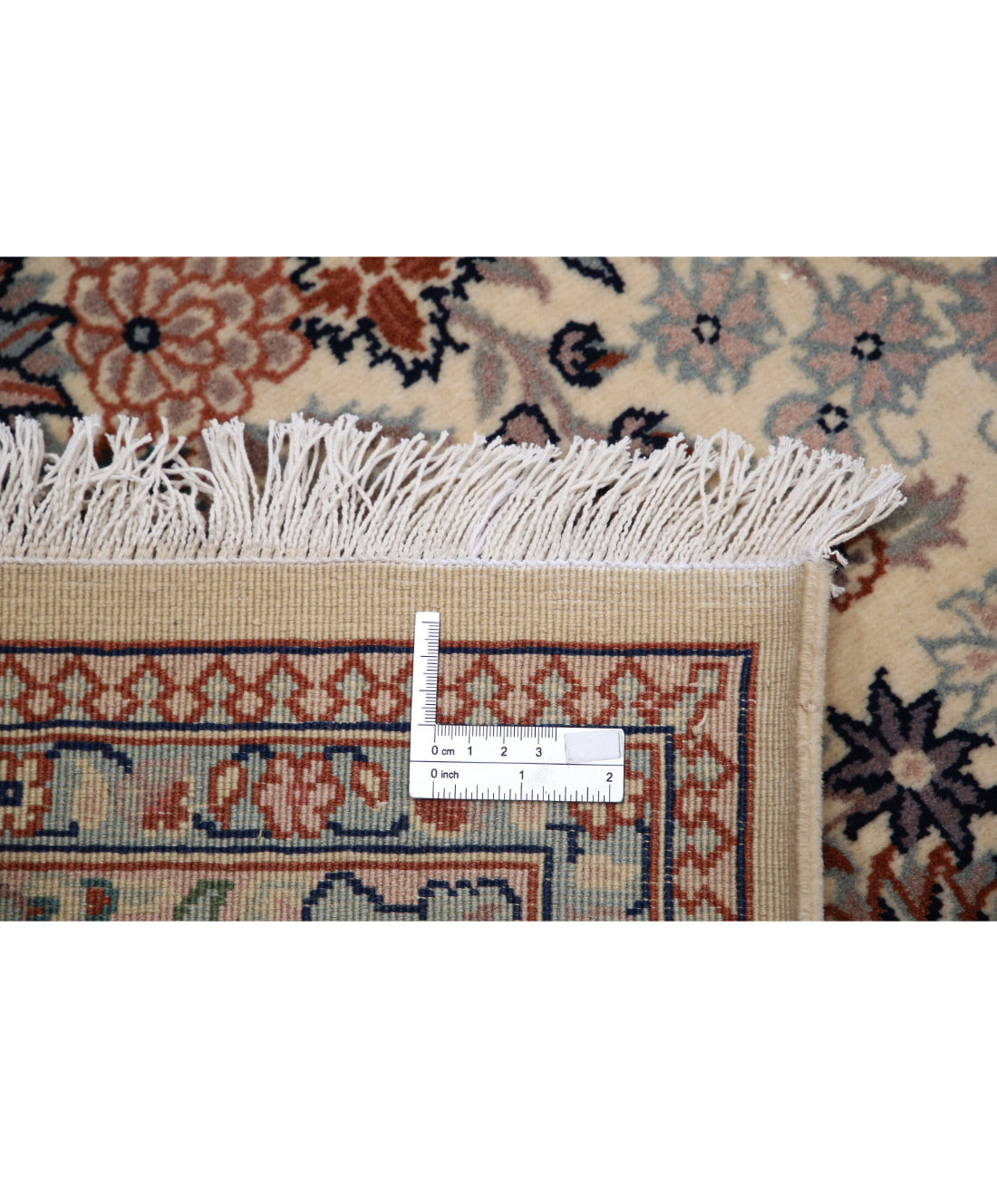 Hand Knotted Heritage Fine Oriental Wool Rug - 6'1'' x 9'2''