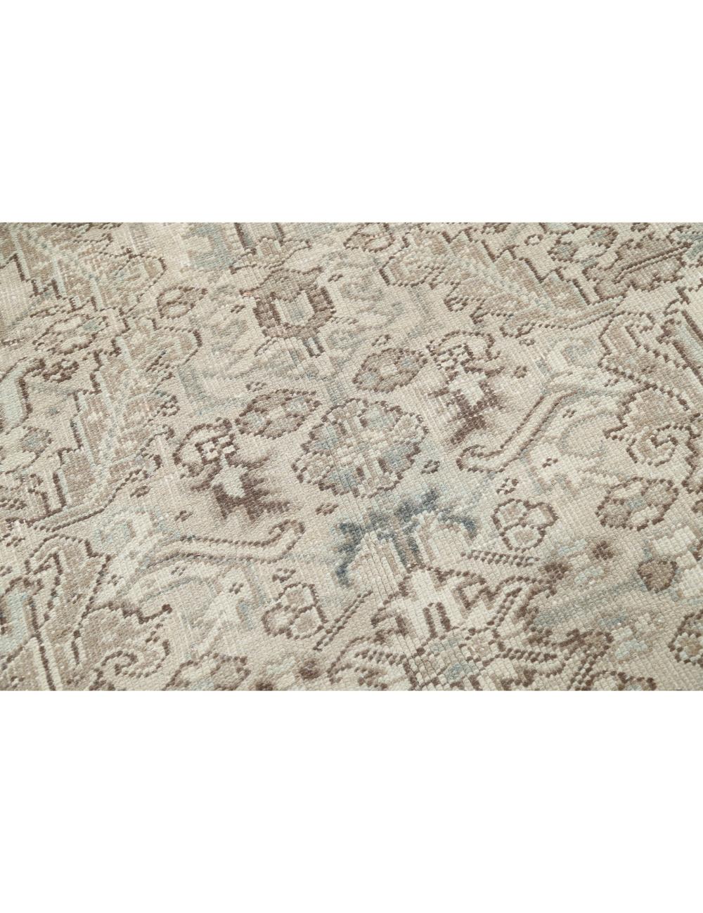 Hand Knotted Persian Heriz Wool Rug - 7'0'' x 8'11'' Arteverk Arteverk Rugs