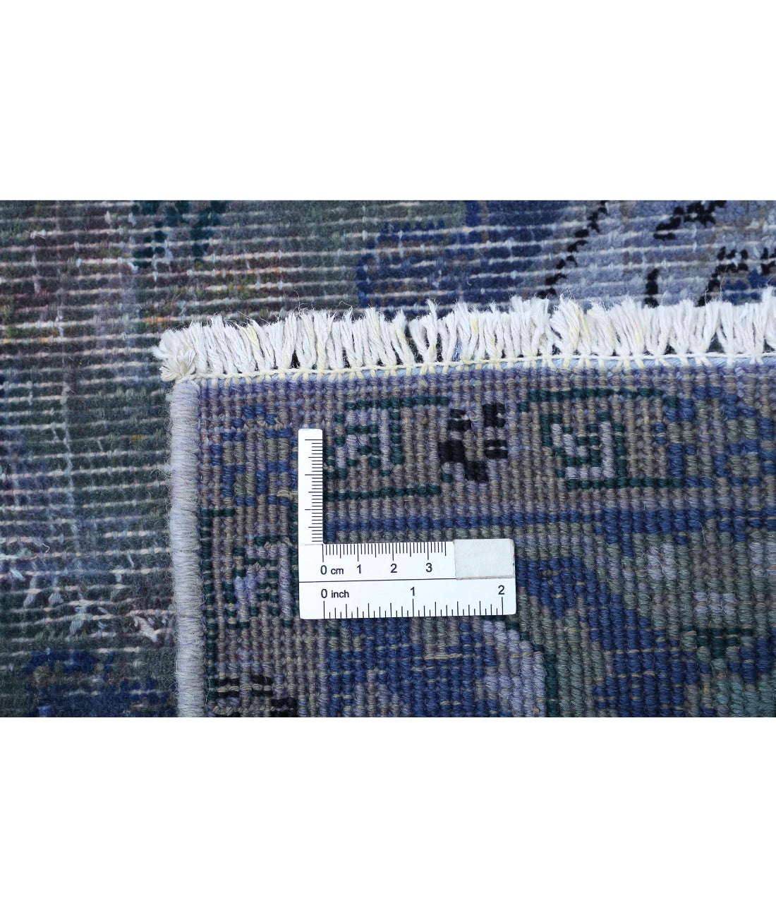 Hand Knotted Vintage Wool Rug - 6'1'' x 8'9''