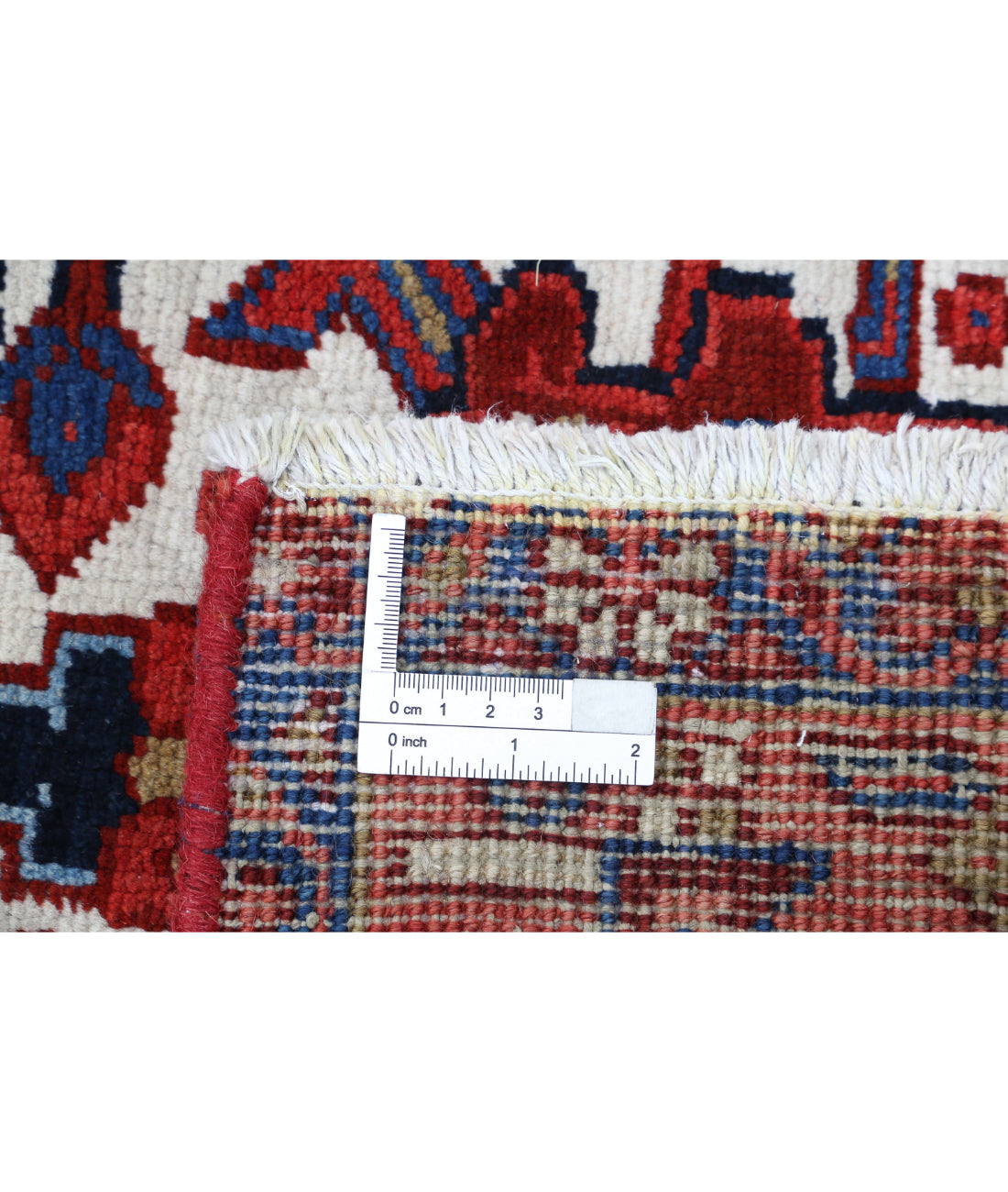 Hand Knotted Antique Oriental Heriz Wool Rug - 8'10'' x 10'11''