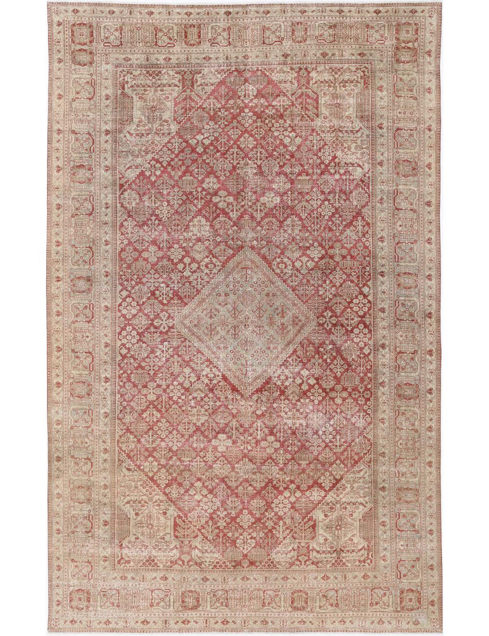 Hand Knotted Vintage Persian Josheghan Wool Rug - 10&#39;3&#39;&#39; x 16&#39;10&#39;&#39; Arteverk Arteverk Rugs
