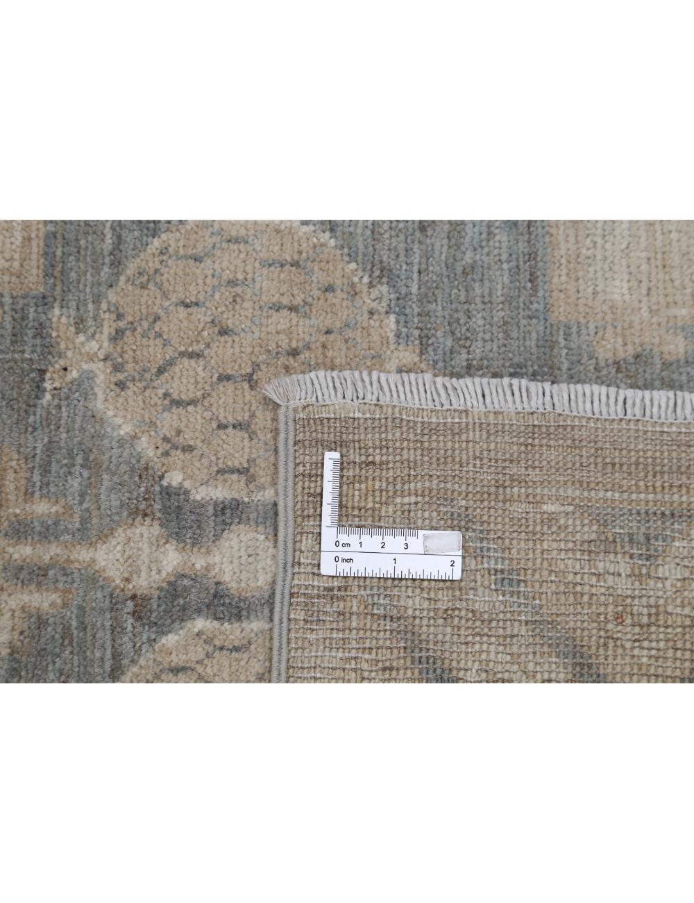 Hand Knotted Khotan Wool Rug - 8'1'' x 10'2'' Arteverk Arteverk Rugs