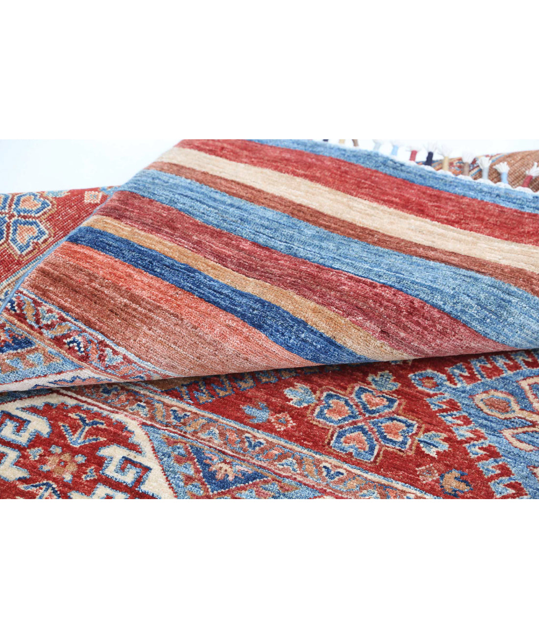 Hand Knotted Khurjeen Wool Rug - 2'11'' x 5'0'' 2'11'' x 5'0'' (88 X 150) / Multi / Multi