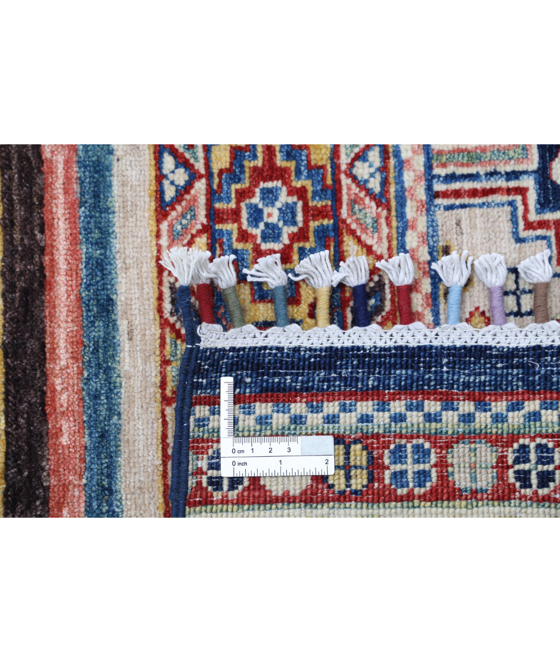 Hand Knotted Khurjeen Wool Rug - 8'8'' x 11'8''