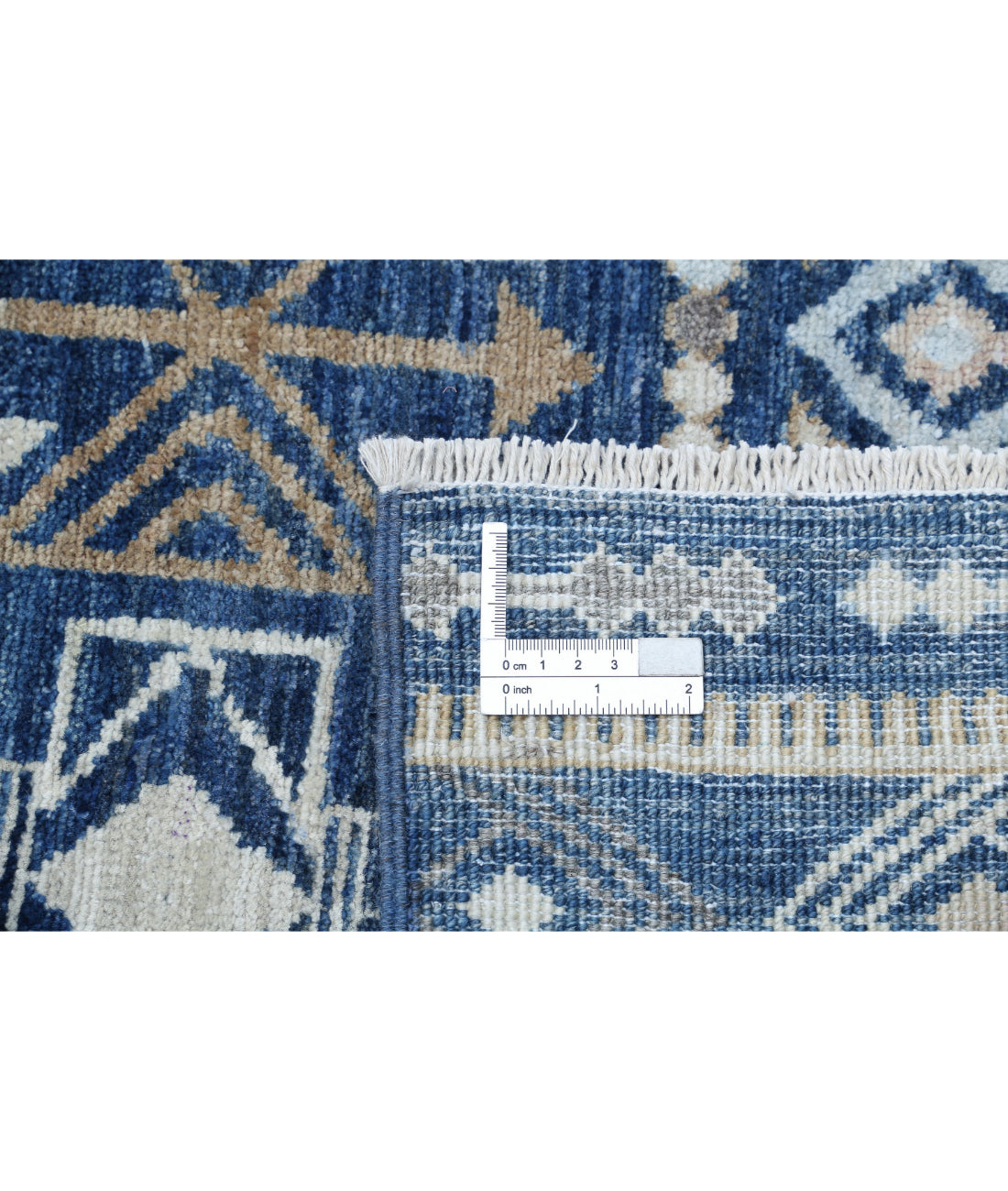 Hand Knotted Khurjeen Wool Rug - 6'9'' x 8'5''