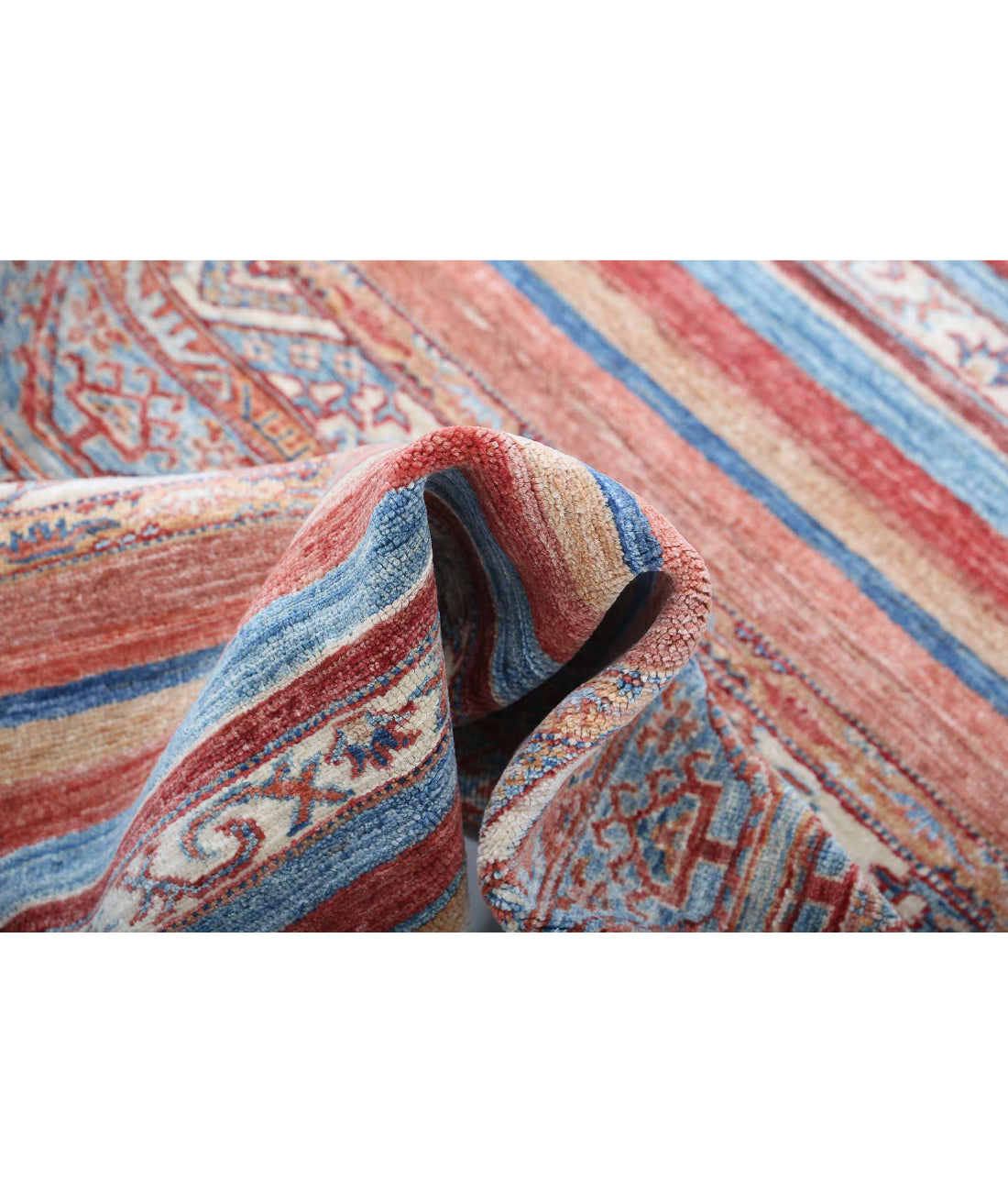 Hand Knotted Khurjeen Wool Rug - 2'8'' x 3'8'' 2'8'' x 3'8'' (80 X 110) / Multi / Multi