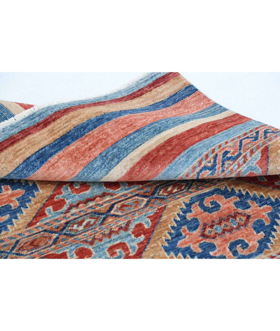 Hand Knotted Khurjeen Wool Rug - 2'8'' x 3'10'' 2'8'' x 3'10'' (80 X 115) / Multi / Multi