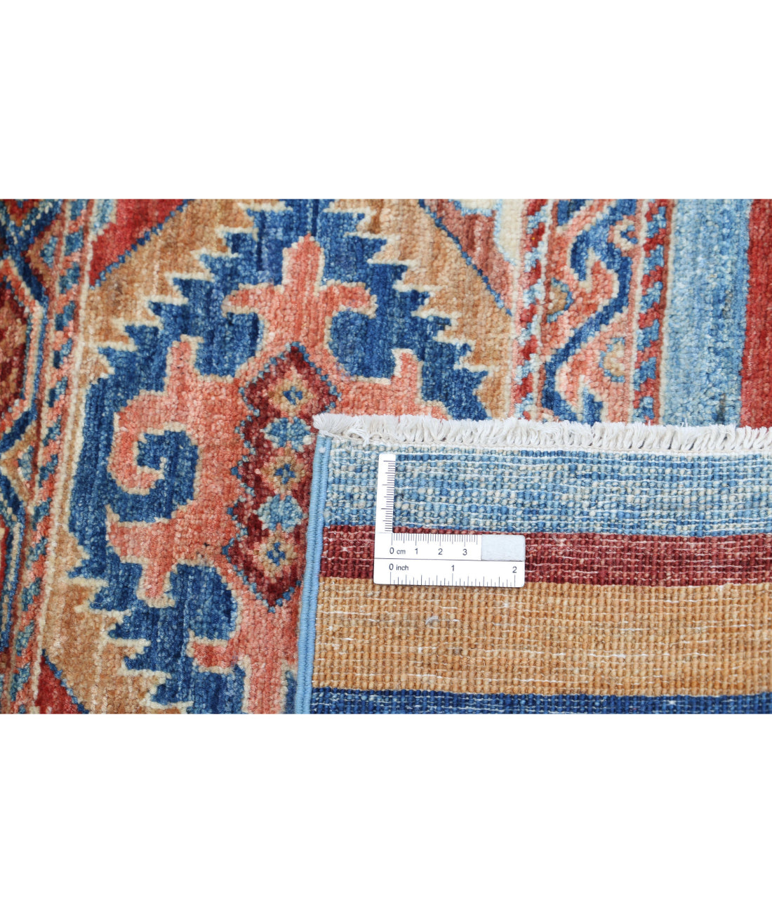 Hand Knotted Khurjeen Wool Rug - 2'8'' x 3'10''