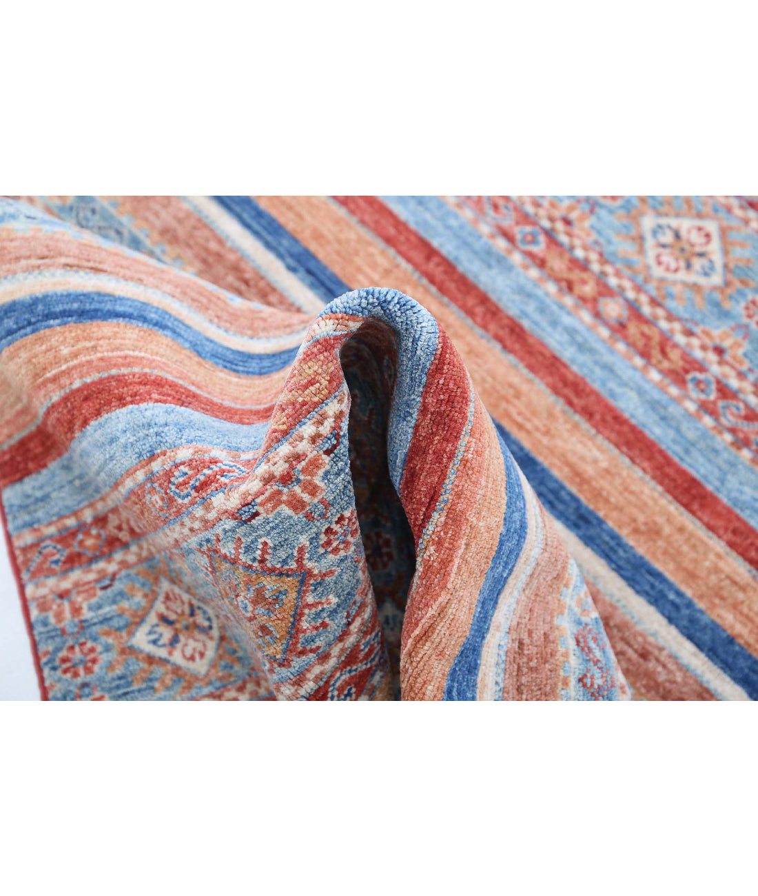 Hand Knotted Khurjeen Wool Rug - 2'8'' x 3'11'' 2'8'' x 3'11'' (80 X 118) / Multi / Multi