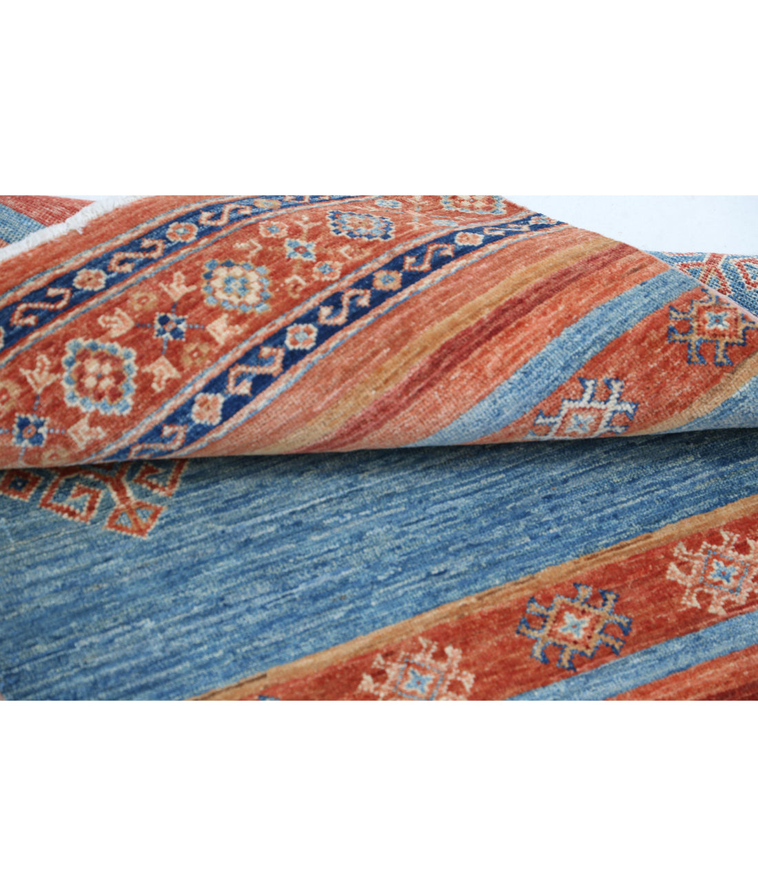 Hand Knotted Khurjeen Wool Rug - 2'7'' x 3'11'' 2'7'' x 3'11'' (78 X 118) / Multi / Multi